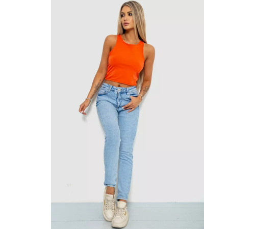 Топ жіночий, колір помаранчевий, 244R280