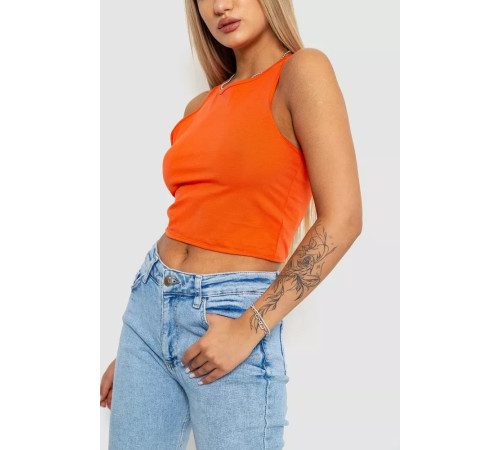 Топ жіночий, колір помаранчевий, 244R280