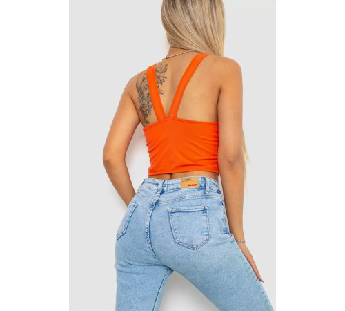 Топ жіночий, колір помаранчевий, 244R280
