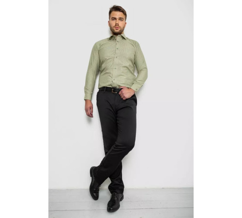 Сорочка чоловіча, колір оливковий, 244R881-1