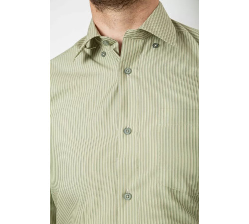 Сорочка чоловіча, колір оливковий, 244R881-1