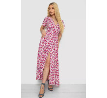 Сарафан з квітковим принтом, колір рожево-червоний, 241R181