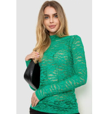 Гольф женский нарядный, цвет зеленый, 186R306