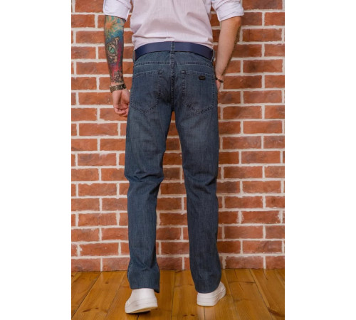 Джинси чоловічі, колір синьо-зелений, 194R50300