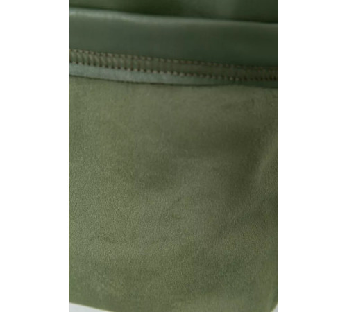 Лосины женские на флисе, цвет хаки, 164R82