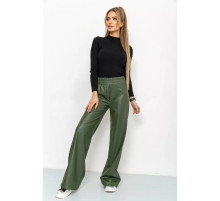 Лосіни жіночі на флісі, колір хакі, 164R82