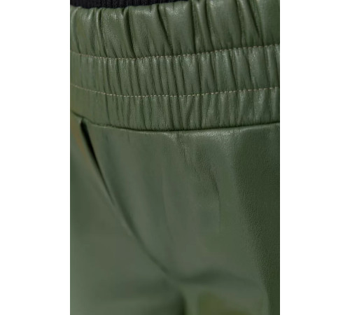 Лосины женские на флисе, цвет хаки, 164R82