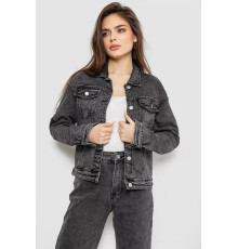 Куртка жіноча джинсова, колір сірий, 255RA2300