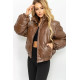 Куртка жіноча демісезонна, колір коричневий, 198R7878