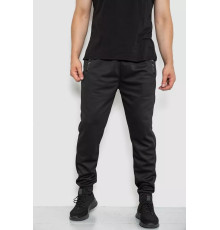 Спорт штани чоловічі, колір чорний, 244R41622