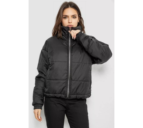 Куртка женская демисезонная, цвет черный, 102R5273