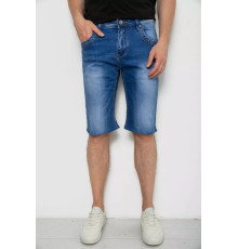 Шорты мужские джинсовые, цвет синий, 244RK7137