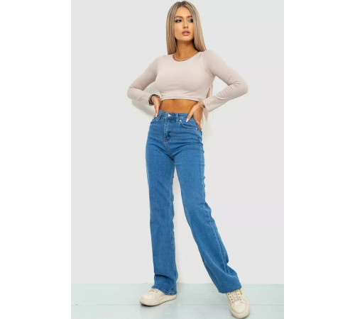 Джинси жіночі, колір синій, 244R410-2022