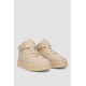 Кросівки жіночі зимові на хутрі, колір бежевий, 248RMB05