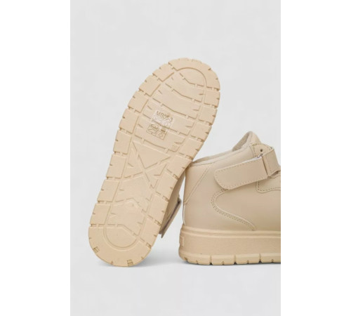 Кросівки жіночі зимові на хутрі, колір бежевий, 248RMB05