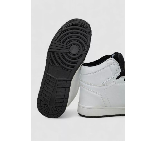 Кроссовки мужские зимние на меху, цвет бело-черный, 248RH1010-24