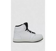 Кроссовки мужские зимние на меху, цвет бело-черный, 248RH1010-24