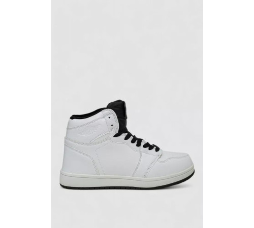 Кроссовки мужские зимние на меху, цвет бело-черный, 248RH1010-24