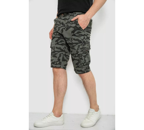 Шорти чоловічі мілітарі, колір хакі, 244R108-10