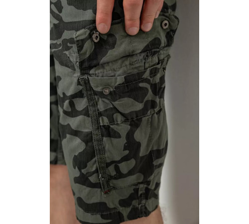 Шорти чоловічі мілітарі, колір хакі, 244R108-10