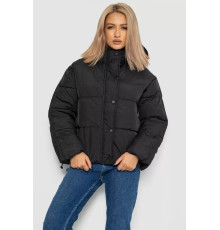 Куртка жіноча демісезонна, колір чорний, 244R703