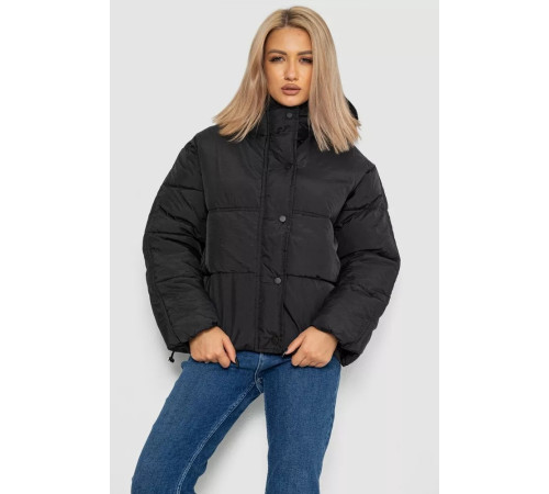 Куртка женская демисезонная, цвет черный, 244R703