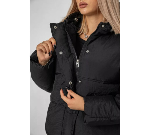 Куртка женская демисезонная, цвет черный, 244R703