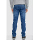 Джинси чоловічі на флісі, колір синій, 254R2401