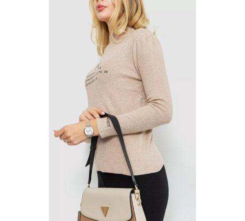 Гольф жіночий, колір бежевий, 204R049