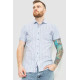 Сорочка чоловіча в смужку 186R0616, колір блакитний, 186R616