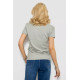 Женская футболка с принтом 238R01623, цвет серый, 238R01623-1