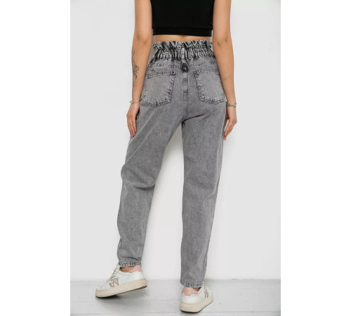 Джинси жіночі Mom-fit, колір сірий, 244R1573S20-LZ