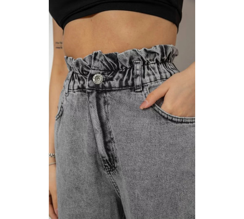 Джинси жіночі Mom-fit, колір сірий, 244R1573S20-LZ