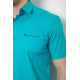 Сорочка чоловіча, колір бірюзовий, 214R7325