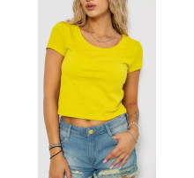 Топ женский, цвет горчичный, 244R307