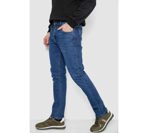 Джинси чоловічі демісезонні, колір синій, 243R8052