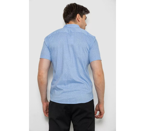 Рубашка мужская с короткими рукавами 214R6917-14, цвет Голубой