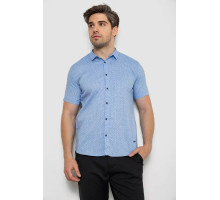 Сорочка чоловіча з короткими рукавами 214R6917-14, колір Блакитний