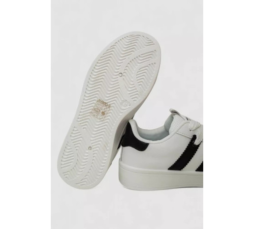 Кроссовки женские кожа, цвет бело-черный, 248RJH900-9