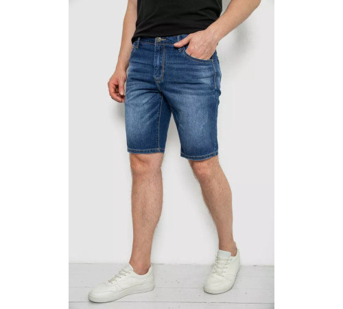 Джинсові шорти чоловічі, колір синій, 244R5A-045