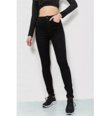 Джинси жіночі стрейч, колір чорний, 214R1431
