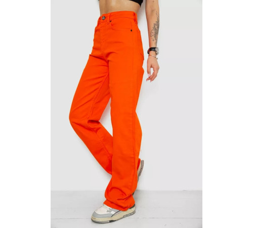 Джинси жіночі, колір помаранчевий, 250R00160-1