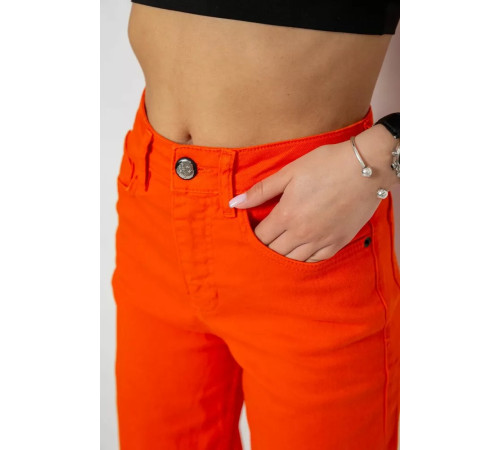 Джинси жіночі, колір помаранчевий, 250R00160-1