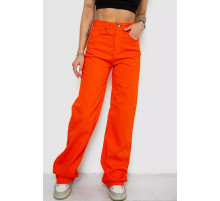 Джинсы женские, цвет оранжевый, 250R00160-1.