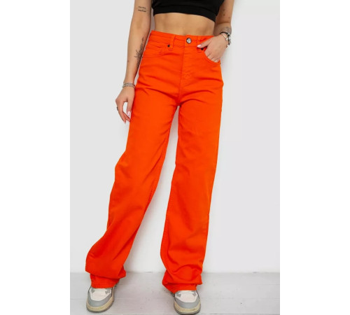 Джинси жіночі, колір помаранчевий, 250R00160-1