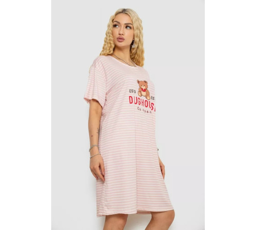 Ночная рубашка, цвет пудро-белый, 238R335-5