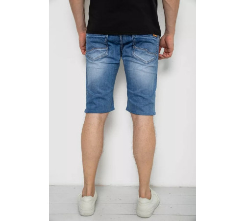 Шорты мужские джинсовые, цвет синий, 244RK7115