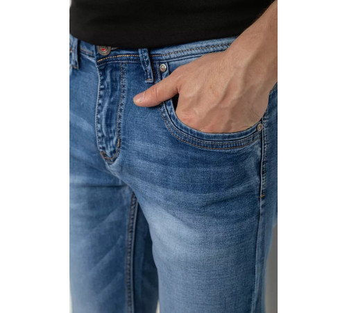 Шорты мужские джинсовые, цвет синий, 244RK7115