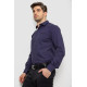 Сорочка чоловіча з принтом, колір синій, 214R7173