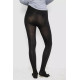 Колготи жіночі утеплені вовняні, колір чорний, 139R801